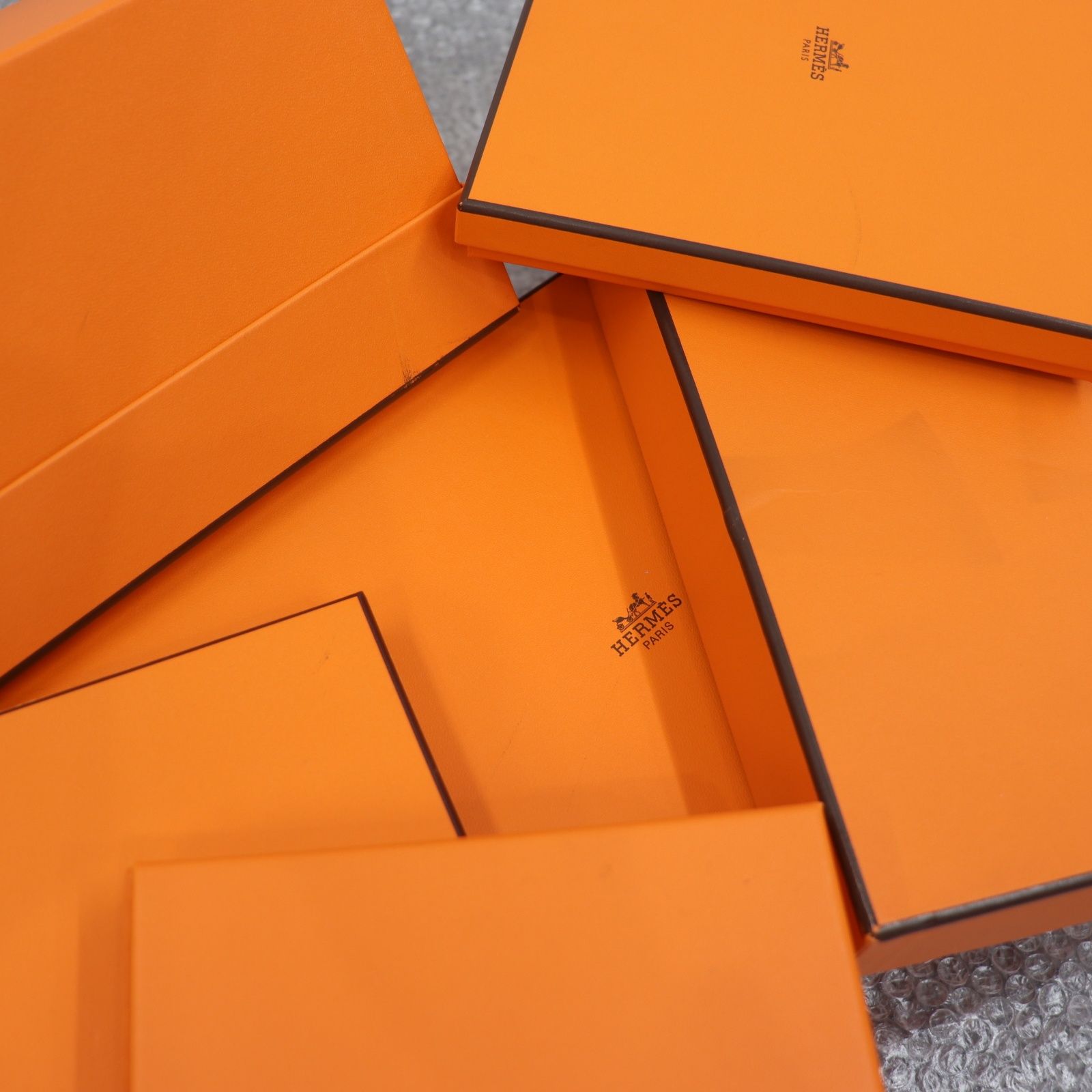 HERMÈS エルメス ショッパー 箱 リボンまとめ売り IT0316B9ZHIS HERMES エルメス BOX 紙袋 純正 オレンジ ボックス