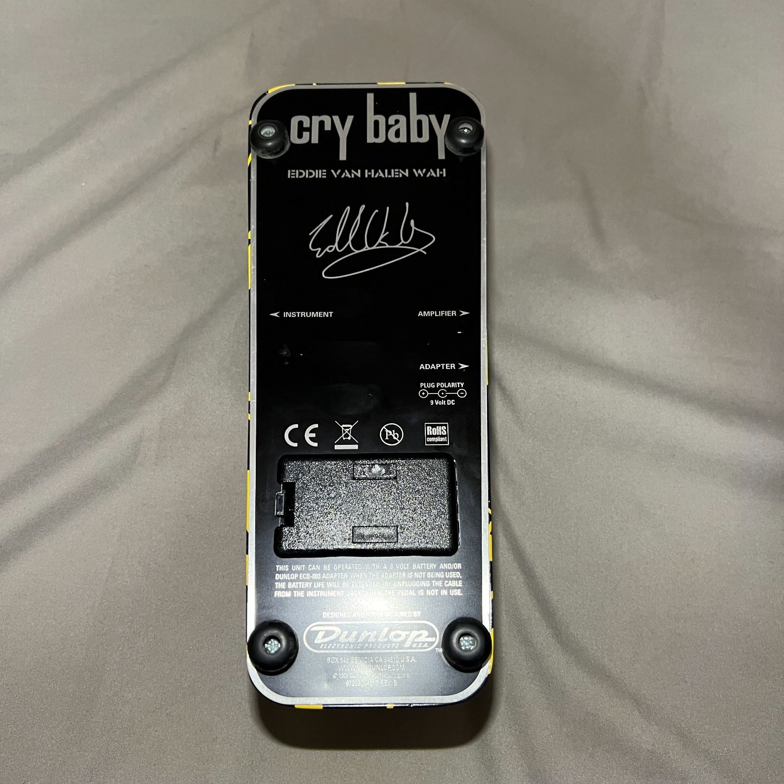 送料無料】Jim Dunlop EVH Signature Wah Wah Used 中古 ワウペダル