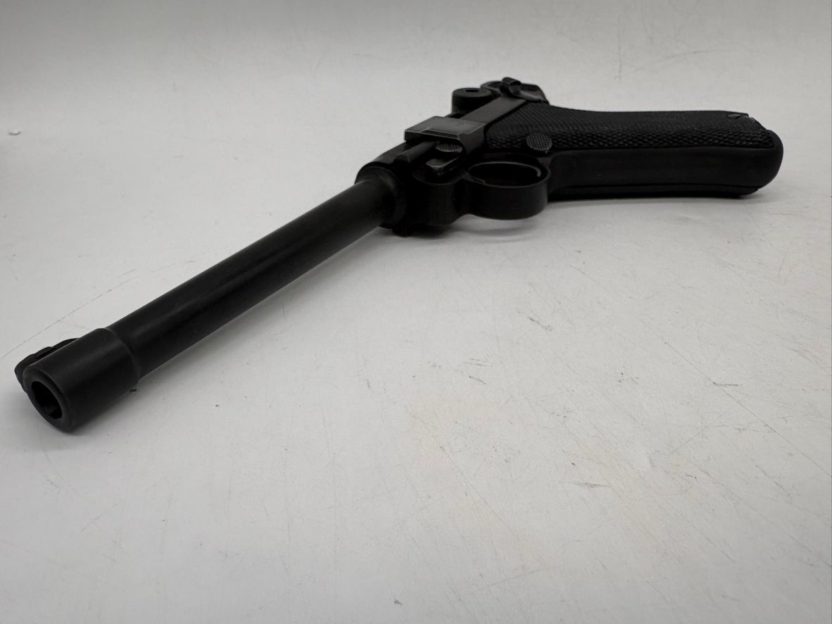 タナカワークス　LUGER P-08 エアーソフトガン(ジャンク) ♪0147 ジャンク タナカワークス LUGER P-08 Mat Metal 6inch ガスガン