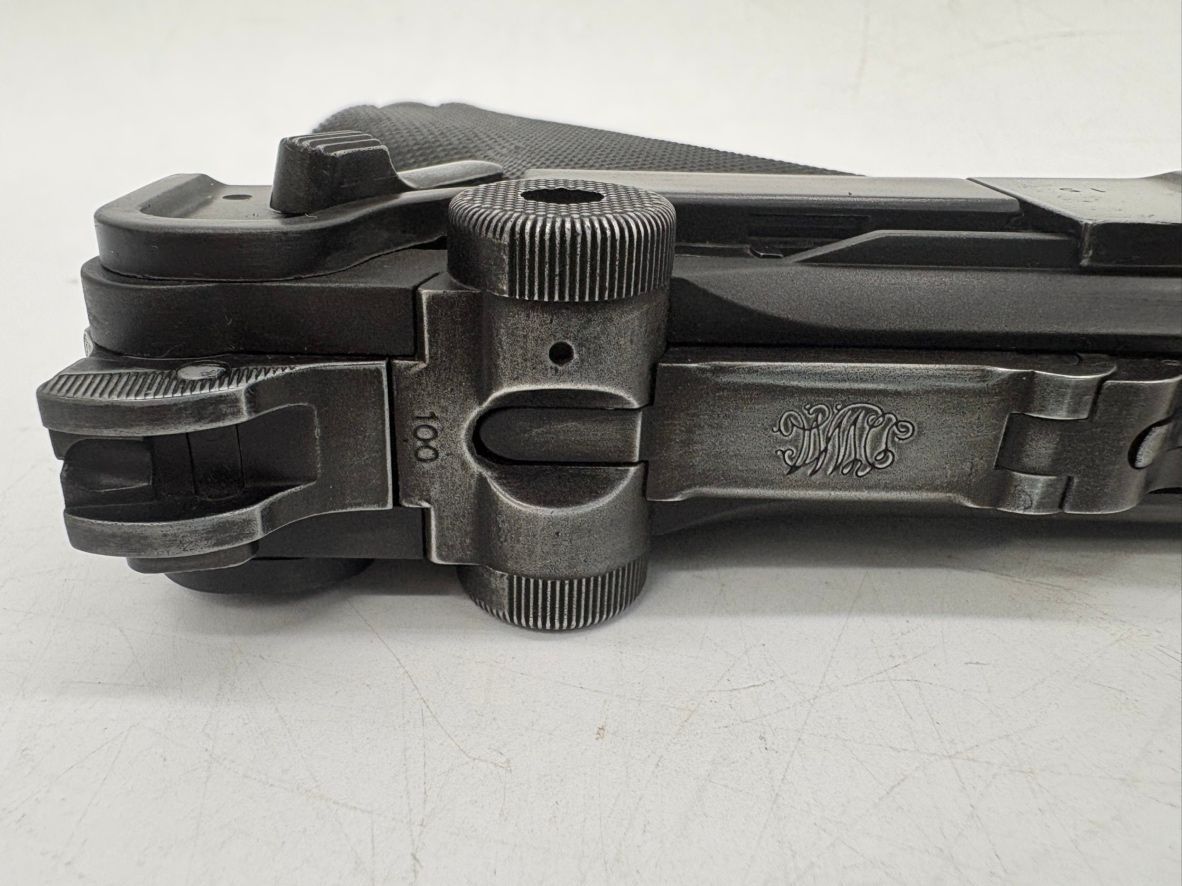 ♪0147 ジャンク タナカワークス LUGER P-08 Mat Metal 6inch ガスガン