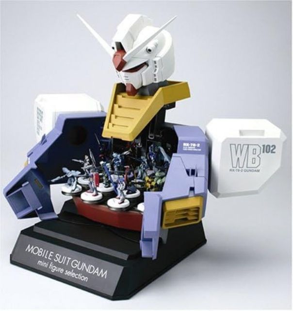 BANDAI 機動戦士ガンダム MFセレクション ガンダム胸像型ディスプレイ