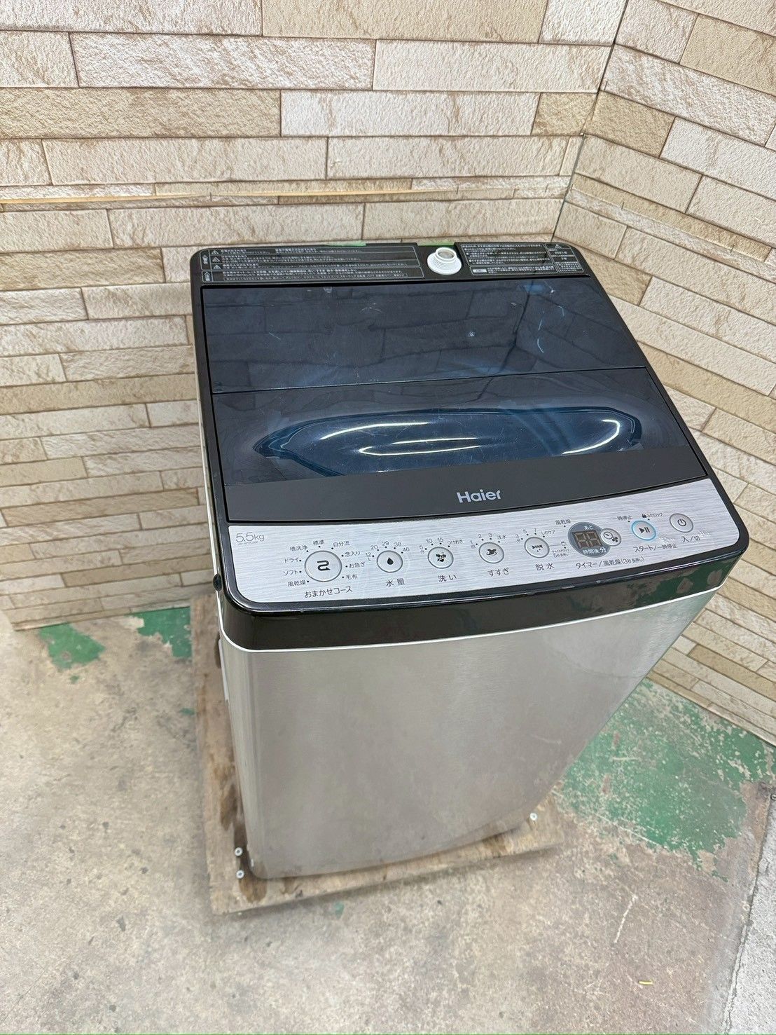 大阪送料無料☆3か月保障付き☆洗濯機☆ハイアール☆5.5kg☆2021年☆JW