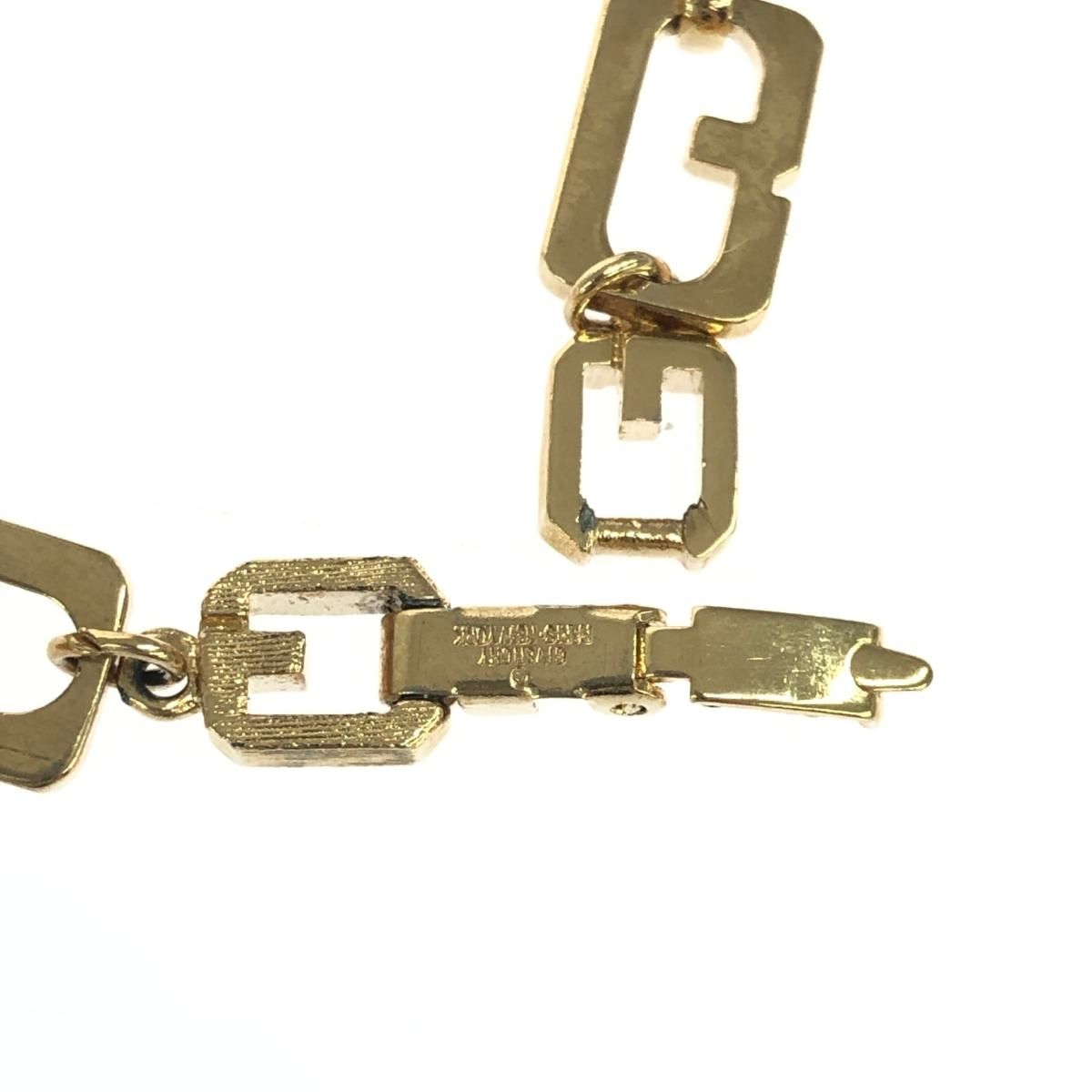 GIVENCHY ジバンシィ ネックレス Gロゴ/GP ヴィンテージ ゴールド