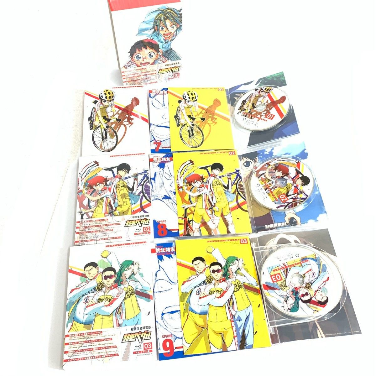 東宝 弱虫ペダル Blu-ray BOX まとめセット GRANDE ROAD 1期2期 収納 