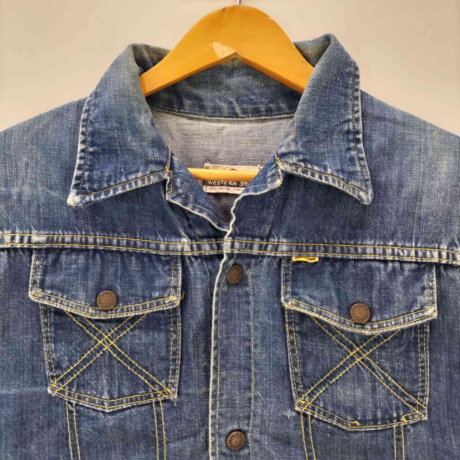 70’s BIG YANK デニムジャケット　サイズ2 ビッグヤンク BIG YANK 70S WESTERN STYLE ウエスタン デニム シャツ