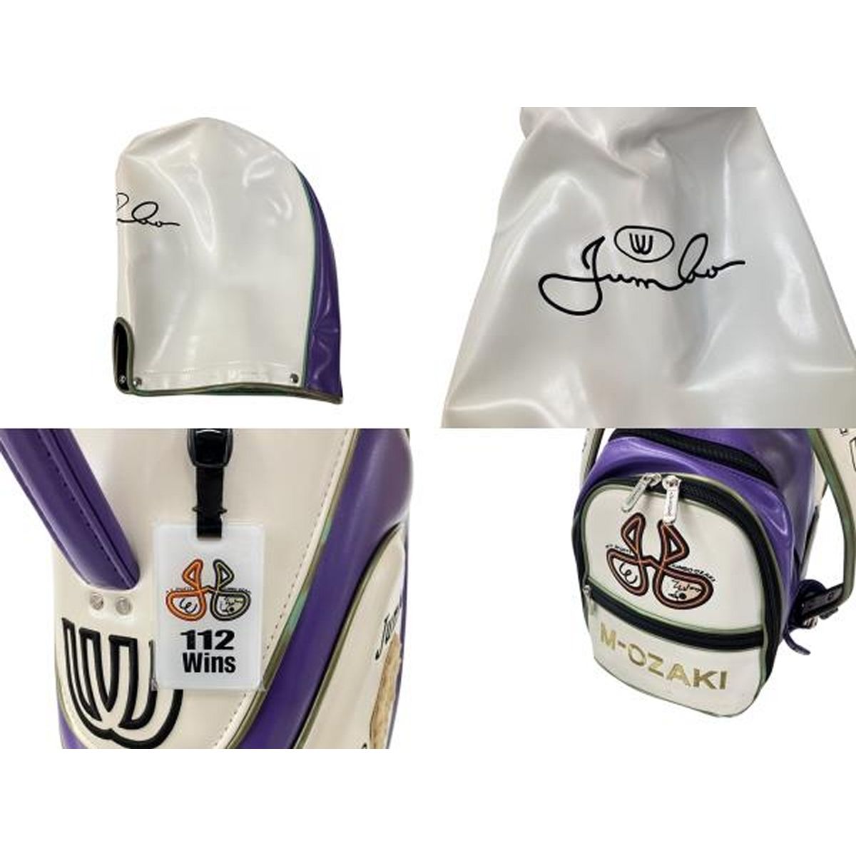 mIEKO UESAKO M.U SPORTS ジャンボ尾崎プロ コラボ キャディバッグ 9.5