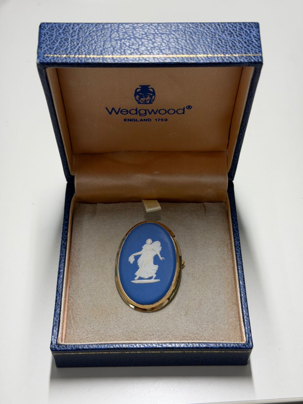 M【ヴィンテージ】WEDGWOOD ウェッジウッド ジャスパーウェア カメオ