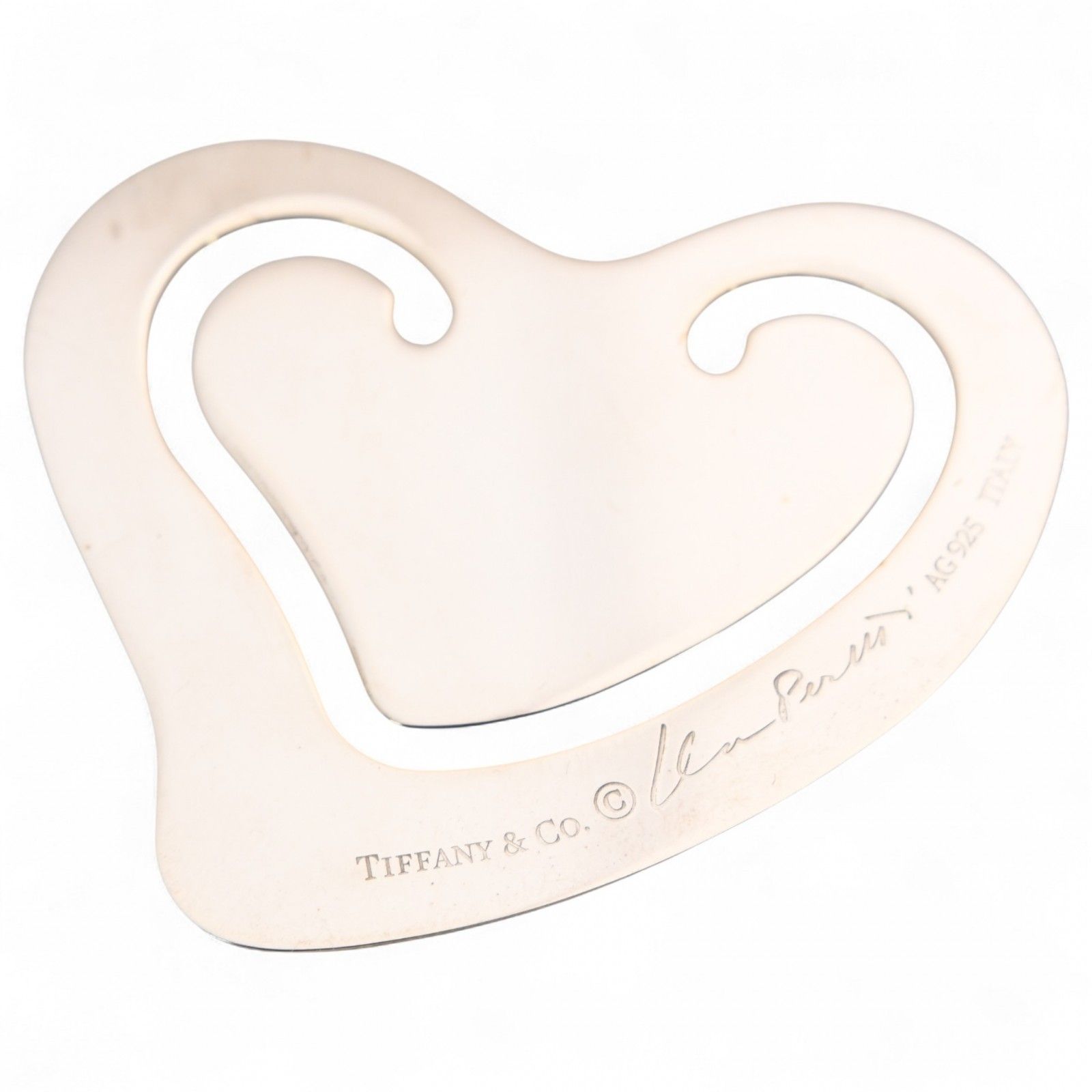 ティファニー エルサ・ペレッティ ハート マネークリップ シルバー A