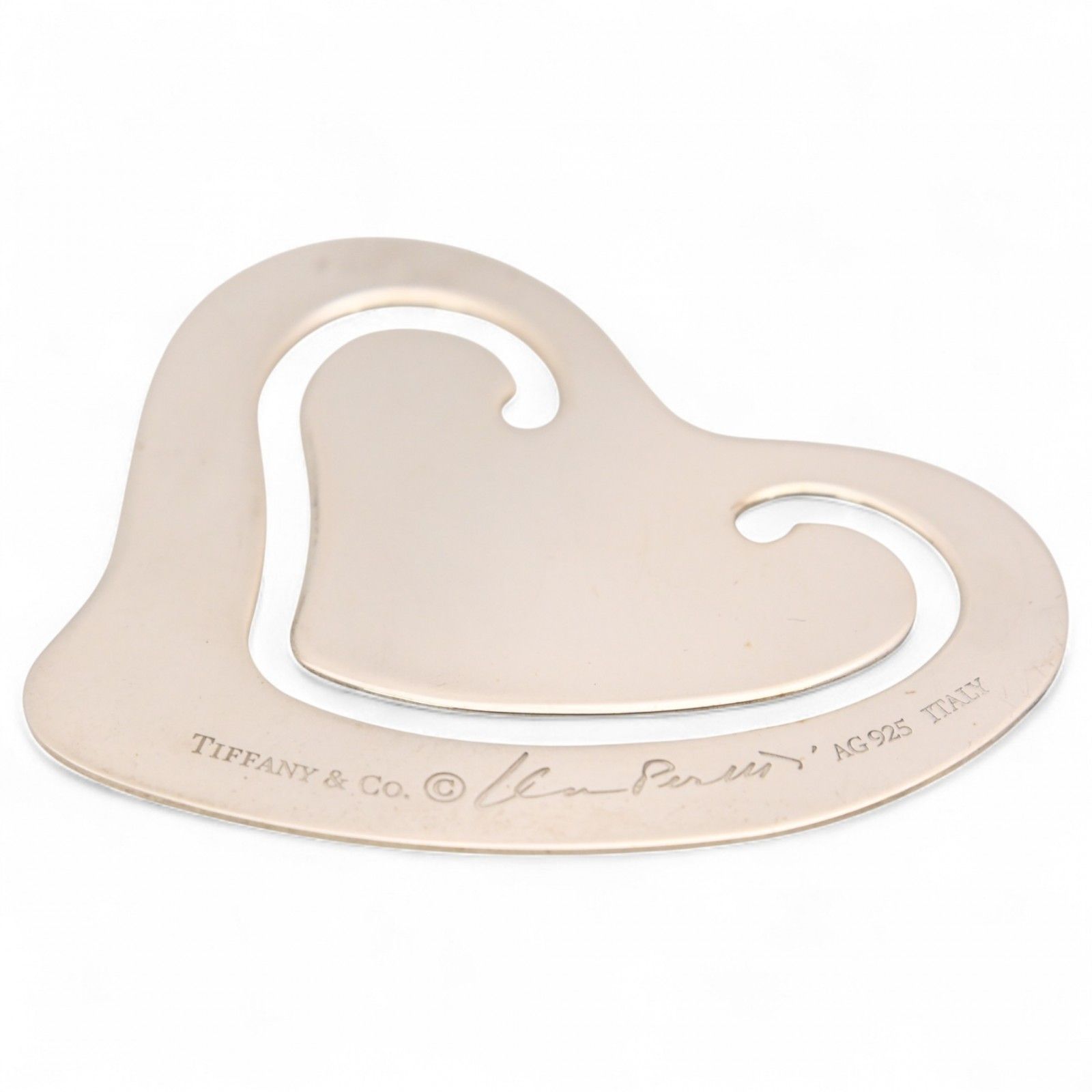 ティファニー エルサ・ペレッティ ハート マネークリップ シルバー A