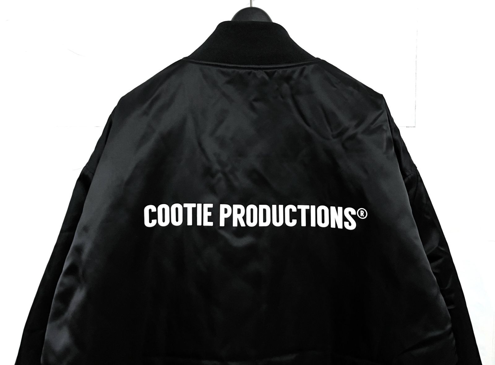 COOTIE PRODUCTIONS ｜クーティー Nylon Satin Stadium Jacket ナイロンサテン 中綿入り スタジャン