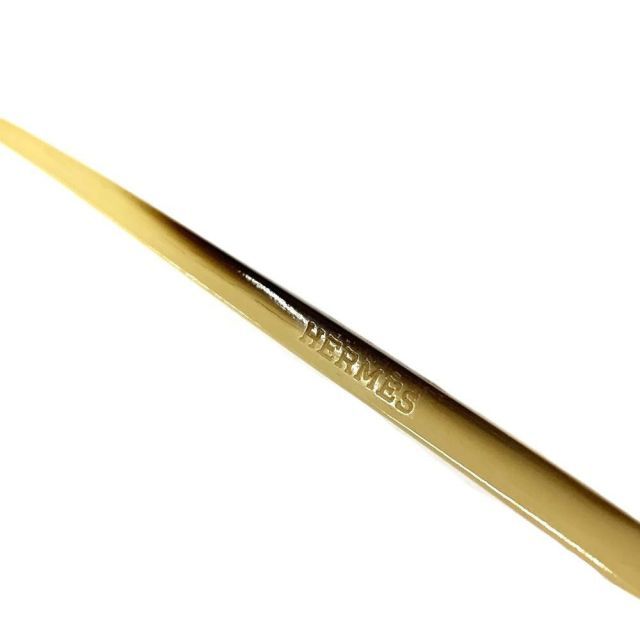 HERMES(エルメス) Hロゴ バッファローホーン ヘアスティック かんざし