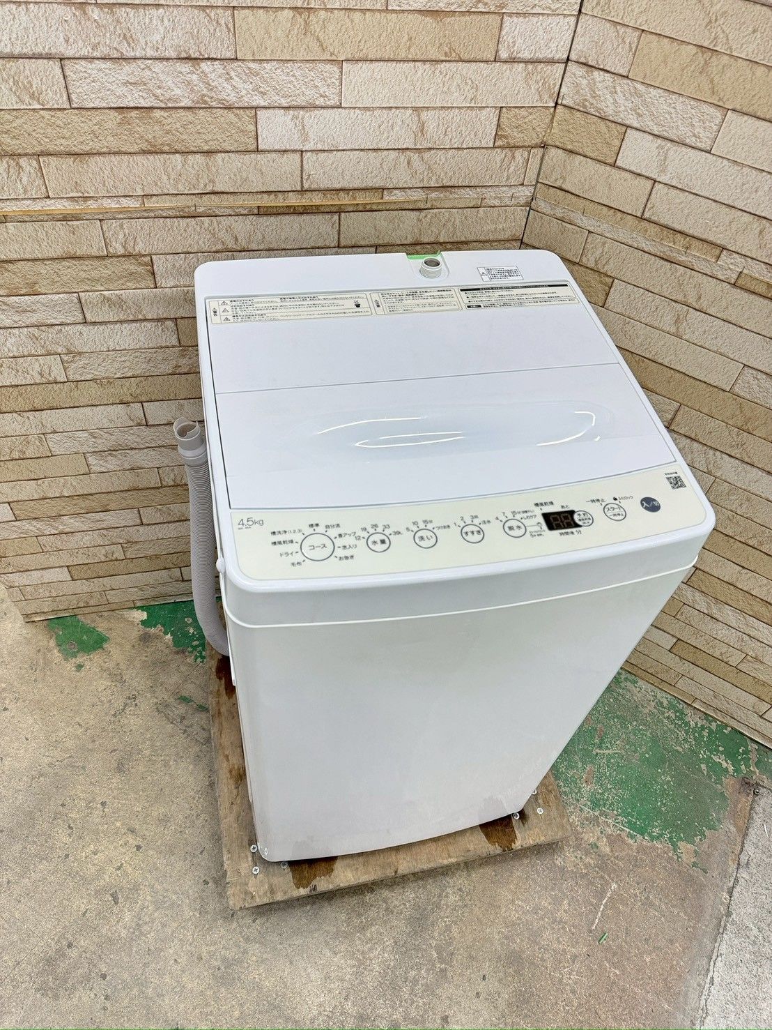 【高年式】大阪送料無料★3か月保障★洗濯機★4.5kg★BW-45A★S-463 大阪送料無料☆3か月保障付き☆洗濯機☆ハイアール☆4.5kg☆2020年☆BW