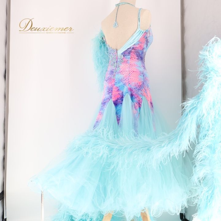 社交ダンス 衣装 スタンダード ドレス スタンダードドレス ワンピース