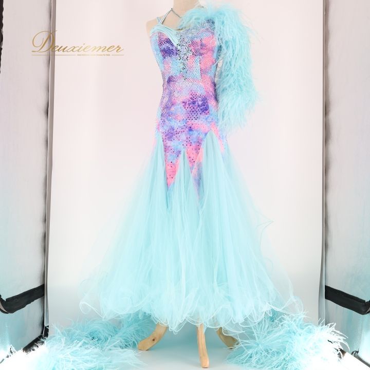 社交ダンス 衣装 スタンダード ドレス スタンダードドレス ワンピース