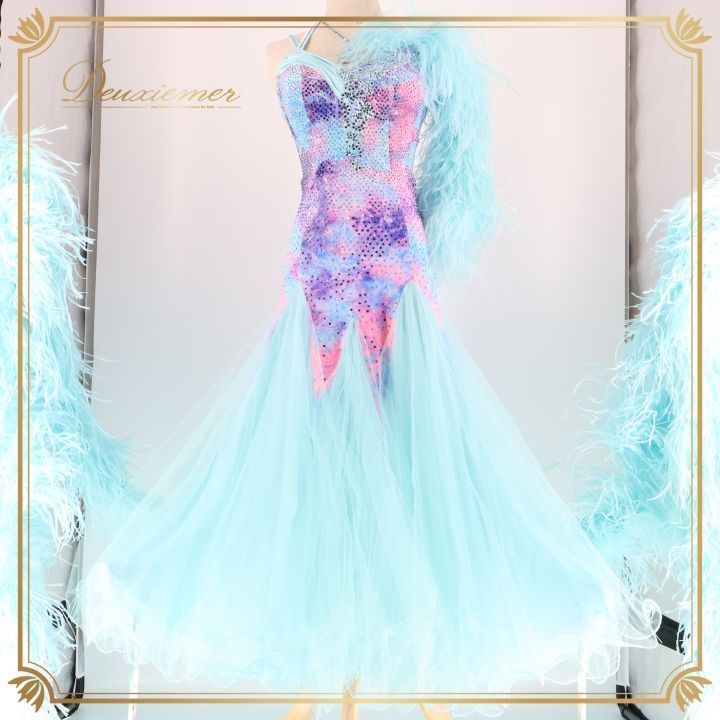 社交ダンス 衣装 スタンダード ドレス スタンダードドレス ワンピース