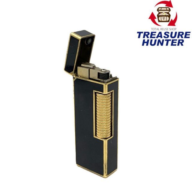 dunhill(ダンヒル) ローラー式 ガスライター ショップ ゴールド