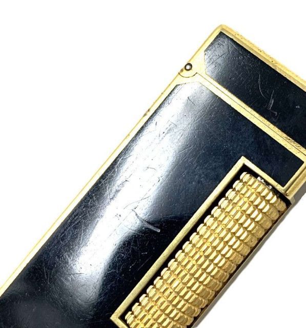 dunhill(ダンヒル) ローラー式 ガスライター ショップ ゴールド