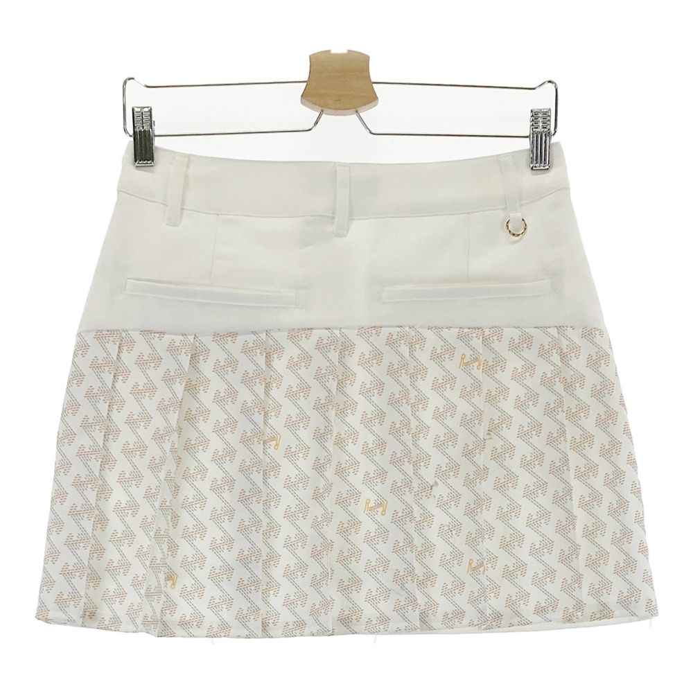 サイズ：M RESURRECTION レザレクション 切替プリーツスカート 総柄