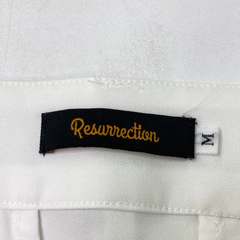 サイズ：M RESURRECTION レザレクション 切替プリーツスカート 総柄