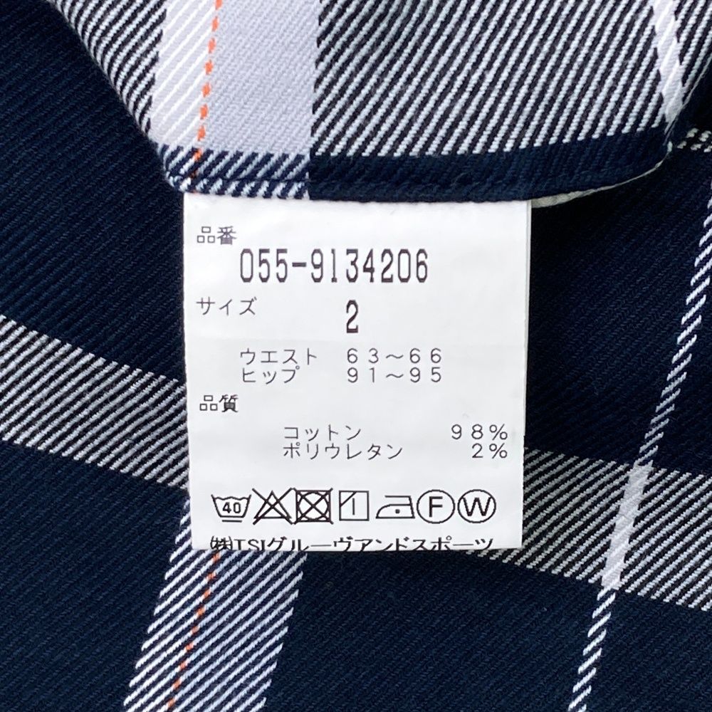 サイズ：2 PEARLY GATES パーリーゲイツ 30周年 ストレッチスカート