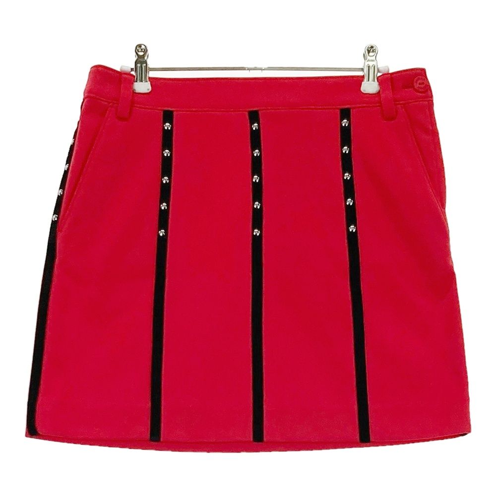 サイズ：40 ARCHIVIO アルチビオ ベロアライン スタッズ付きスカート