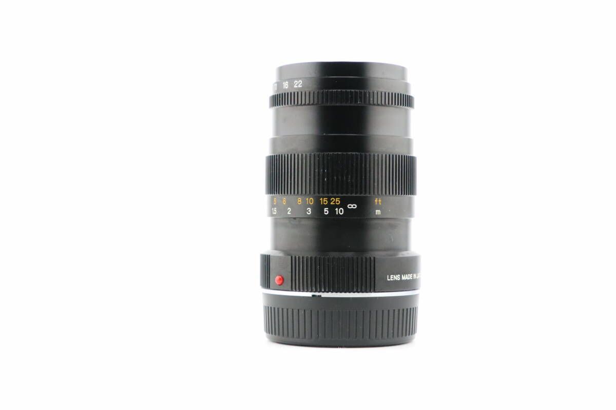 美品 ミノルタ Minolta M-Rokkor 90mm F4 返品保証 ☆美品☆ミノルタ MINOLTA M-ROKKOR 90mm F4 ライカMマウント☆ W1112