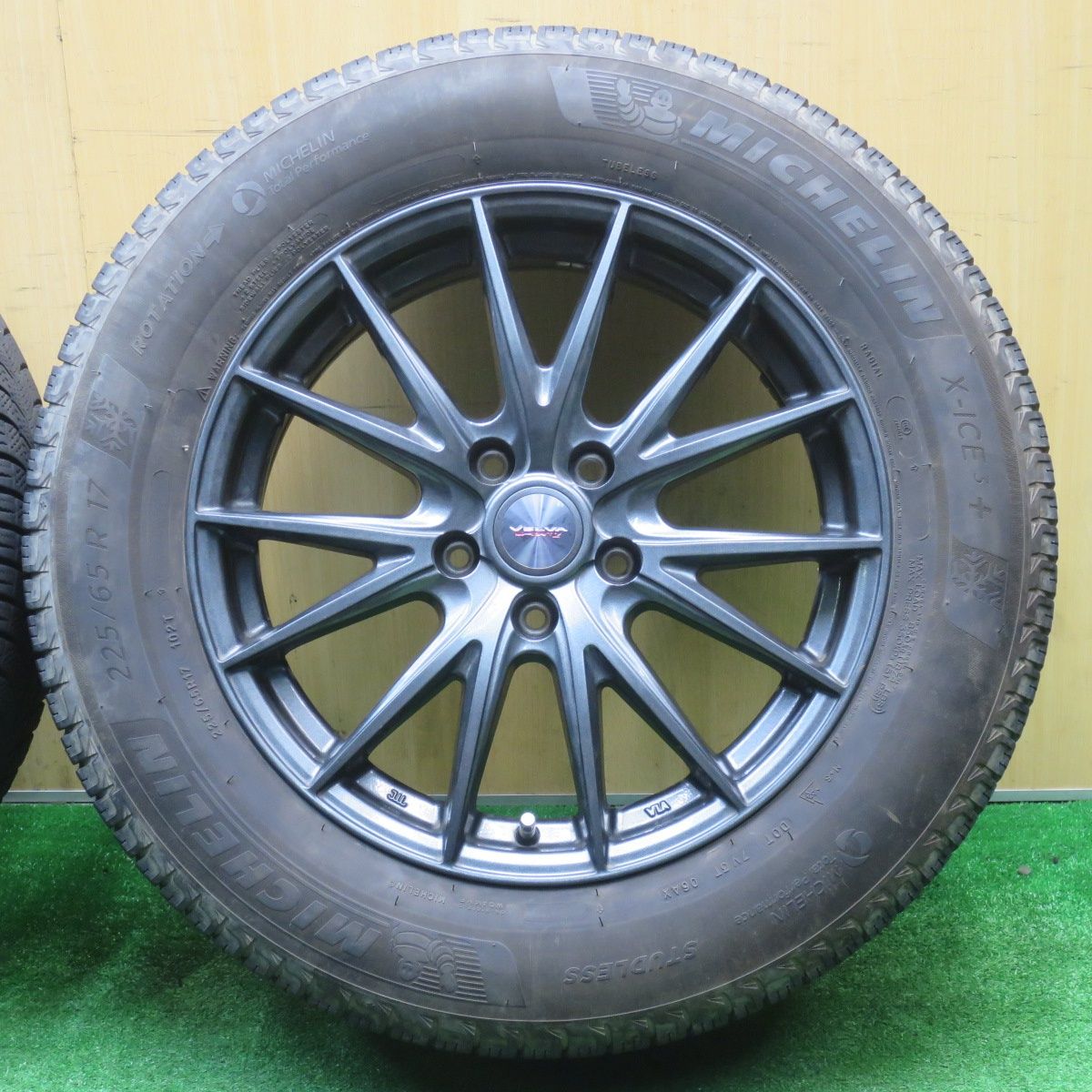4本価格☆スタッドレス 225/65R17 ミシュラン X-ICE3+ VELVA SPORTZ 