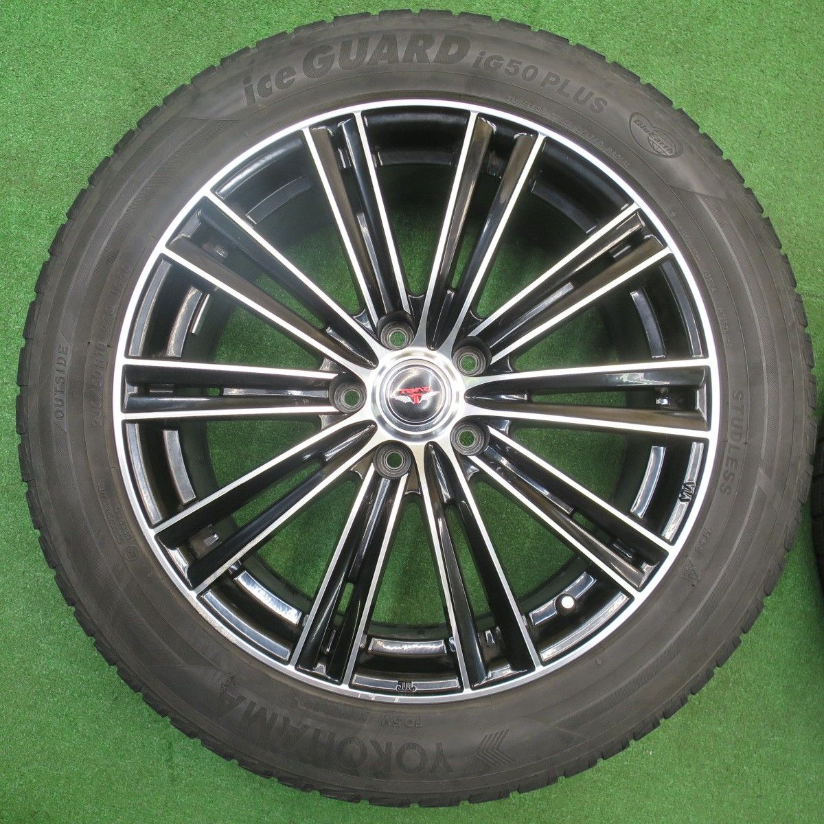  4本価格 スタッドレス 235 50 R 18 ヨコハマ アイスガード iG プラス TEAD テッド 18インチ PCD 114 3 5 H ス 18インチ タイヤ ホイールセット