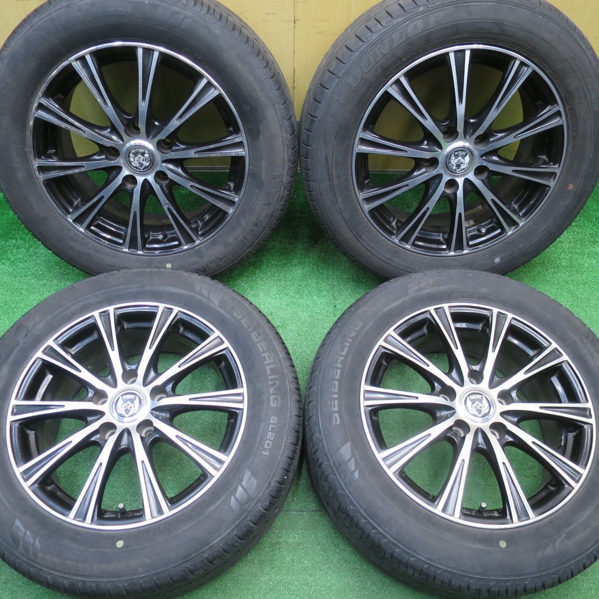 バリ溝！21年！8.5分☆205/60R16 セイバーリング SL201 RiZLEY