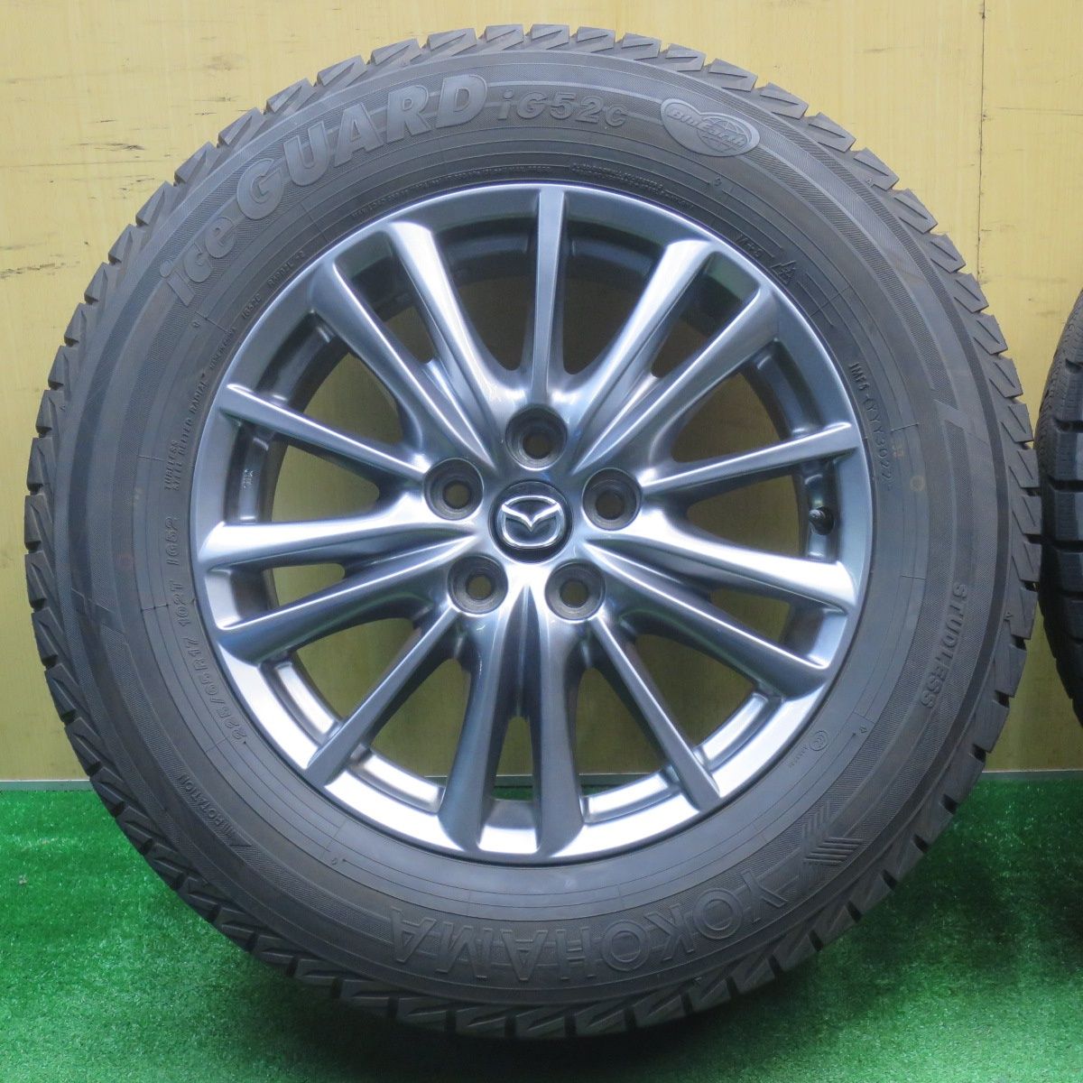 バリ溝！22年！キレイ！ほぼ10分☆マツダ CX-5 純正 225/65R17