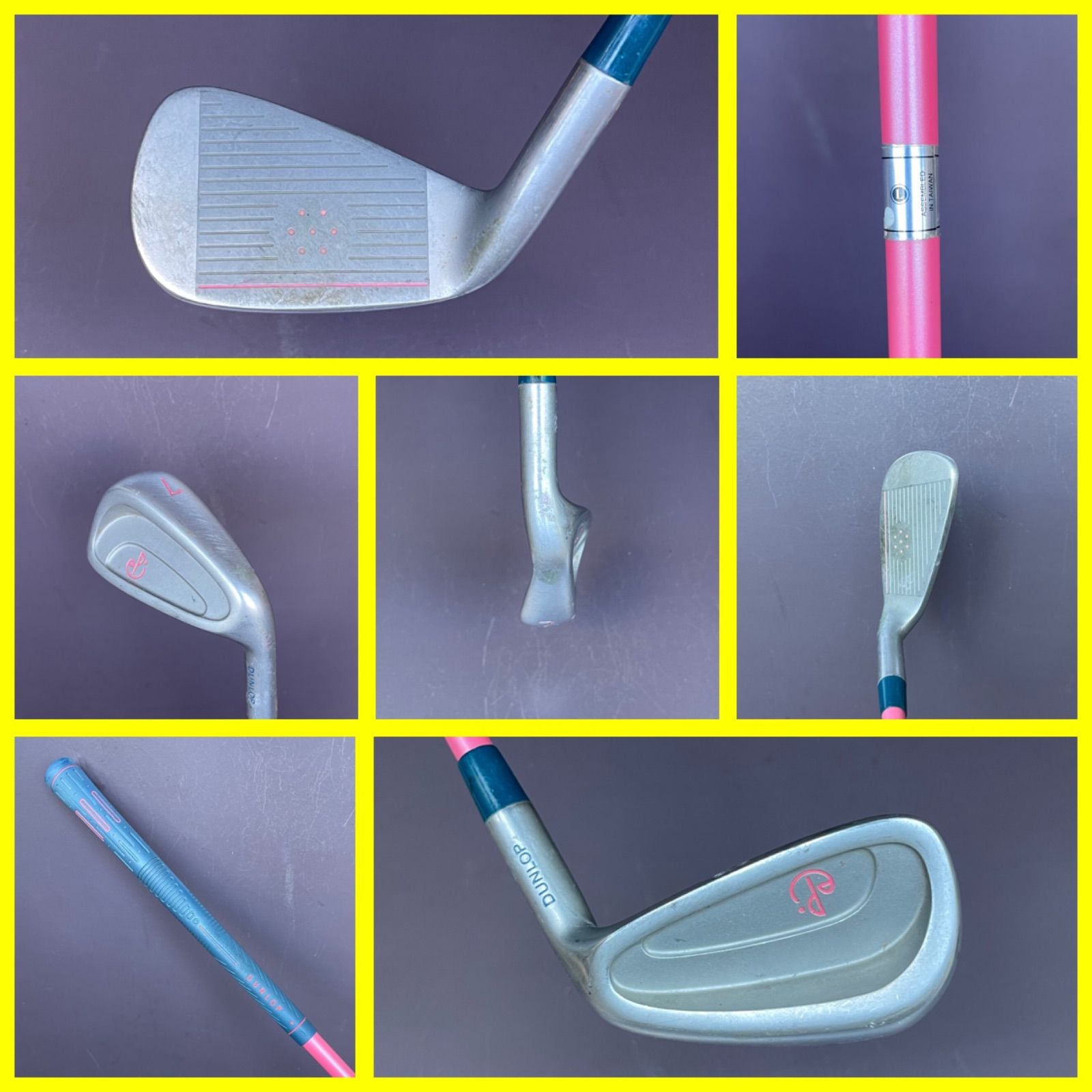 ゴルフクラブ　レディースハーフセット ☆送料込み☆57-2311-034☆レディース☆ハーフセット☆DUNLOP☆L