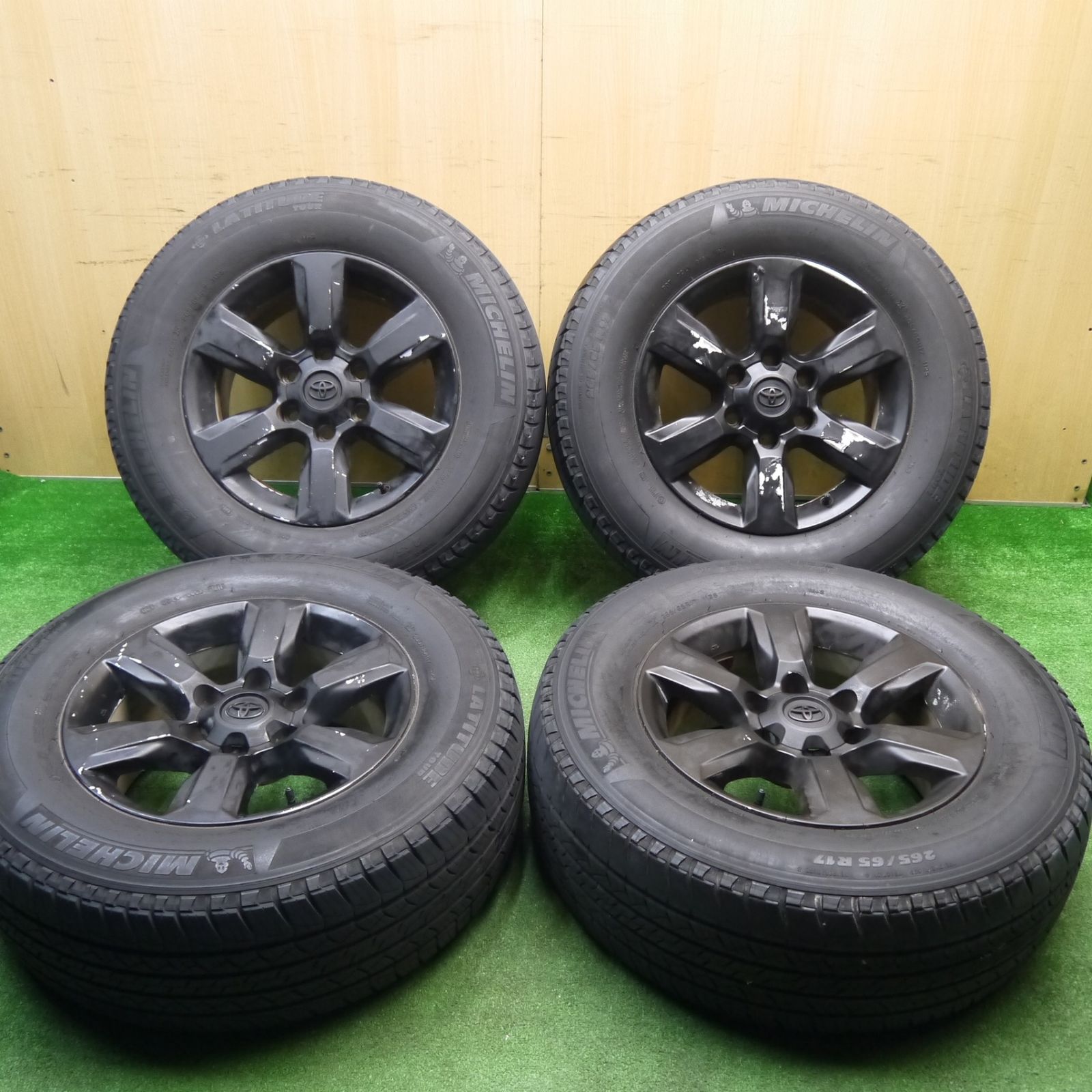 4本価格☆トヨタ 150系 ランクル プラド 純正 265/65R17 ミシュラン