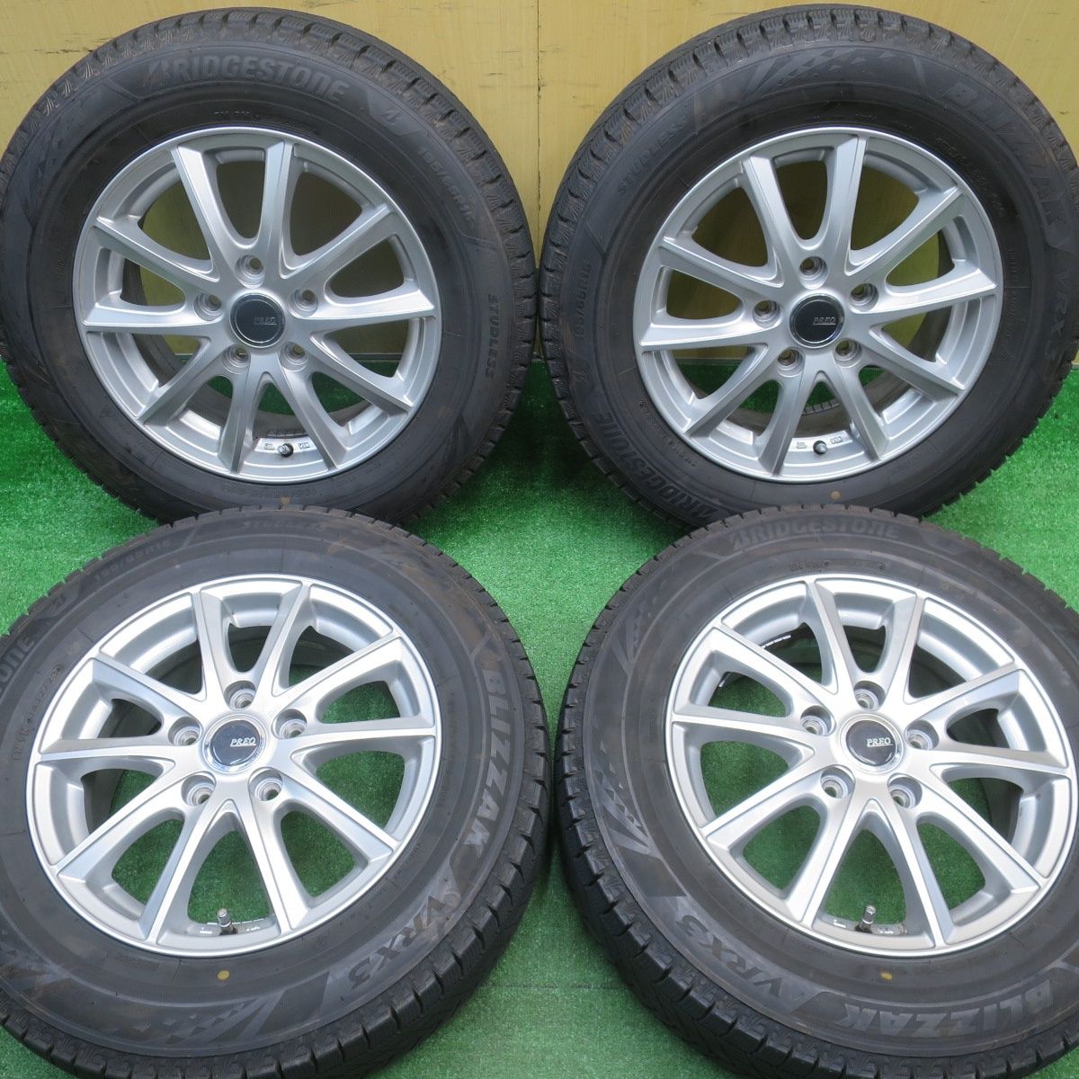 バリ溝！23年！キレイ！9.5分☆スタッドレス 195/65R15 ブリヂストン 