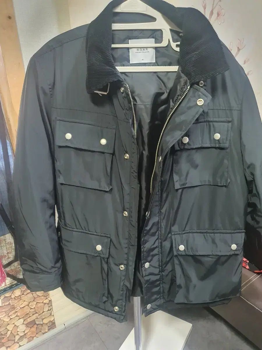 ROAR ブラック サファリ ダウン アウター ジャケット M ほぼ