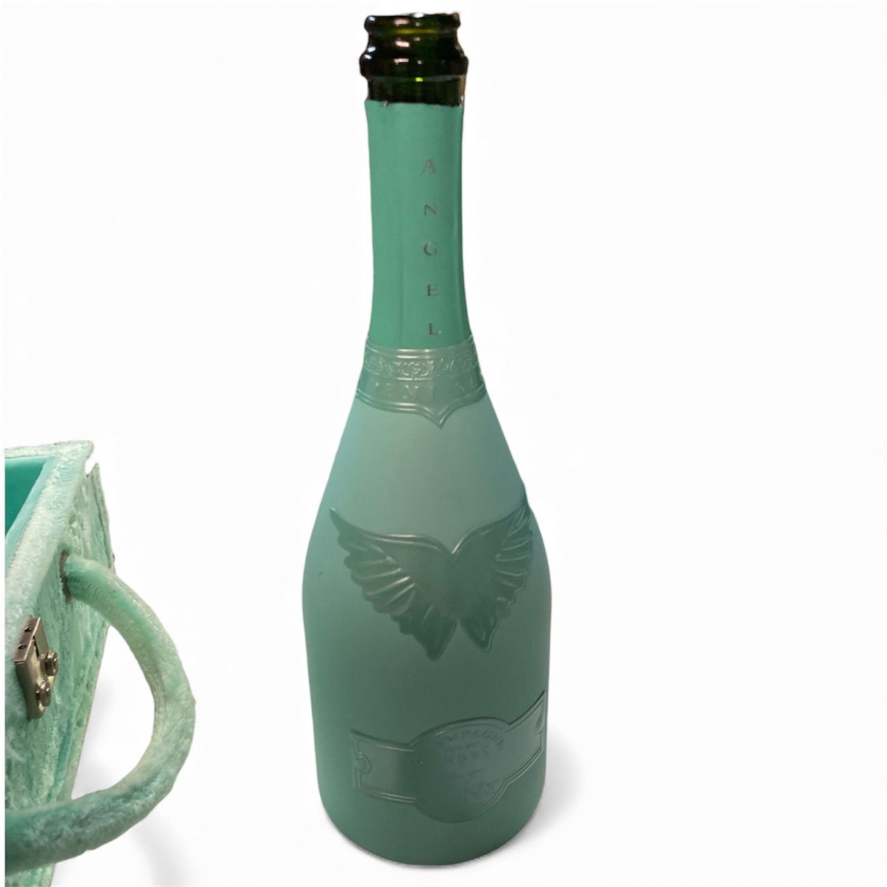 エンジェルシャンパン ドゥミセック エメラルド 空き瓶 空き箱