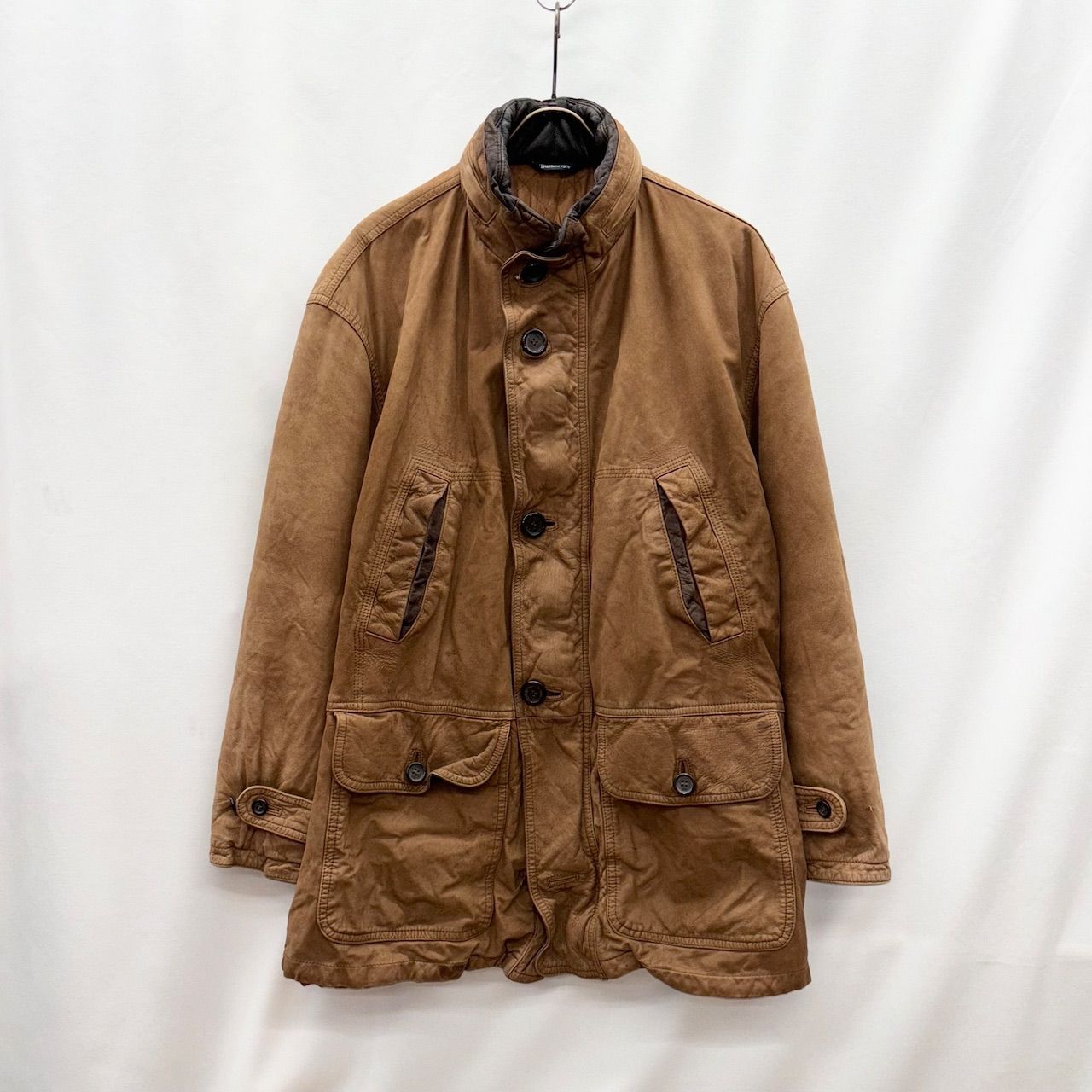90s burberrys leather jacket レザージャケット スペイン製 spain
