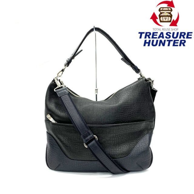 PELLE MORBIDA ペッレモルビダ エディターズバッグ pmo-mb 078 レザー ブラック レディース バッグ