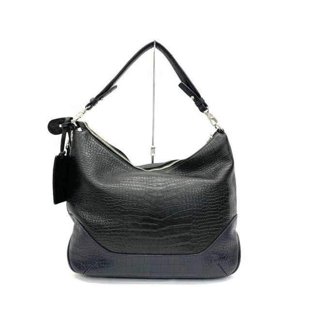 PELLE MORBIDA ペッレモルビダ エディターズバッグ pmo-mb 078 レザー ブラック レディース バッグ