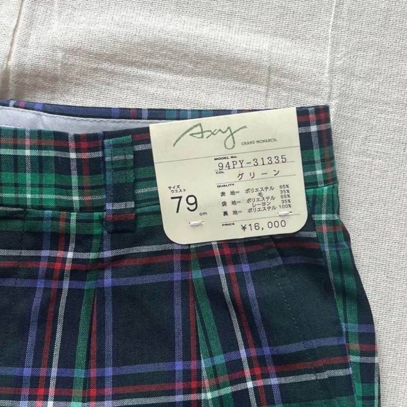 90s vintage ヴィンテージ古着 タグ付き dead stock ツータック入り