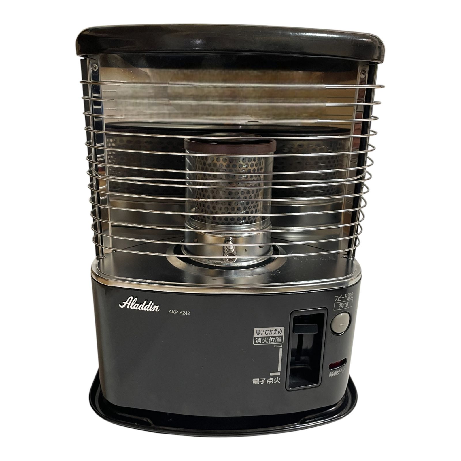 △ アラジン Aladdin 石油ストーブ AKP-S242/K ブラック 2300-2912