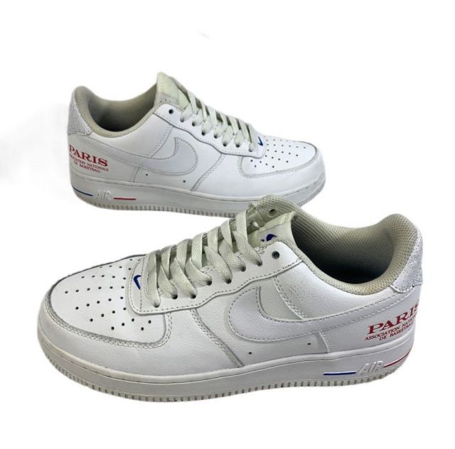 NIKE ナイキ AIR FORCE 1 NBA PARIS CW2367-100 26cm ホワイト エアフォースワン メンズ シューズ 靴 【101056310008】