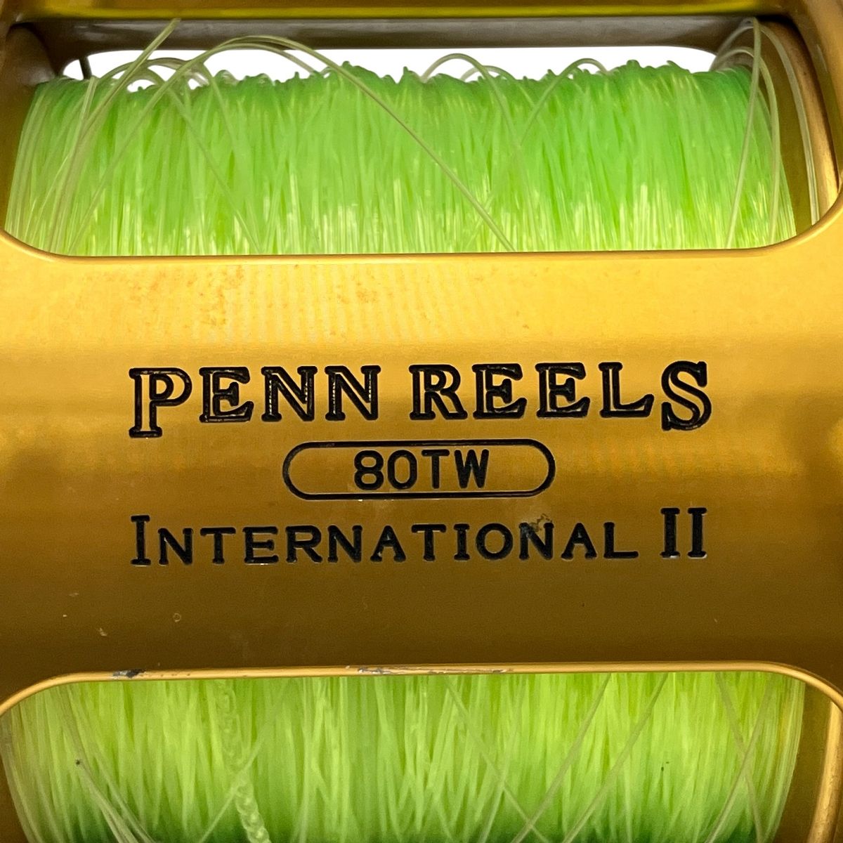 【中古品】 ペン インターナショナルⅡ 80SW PENN REELS ペン インターナショナル II 80TW ゴールド 両軸リール