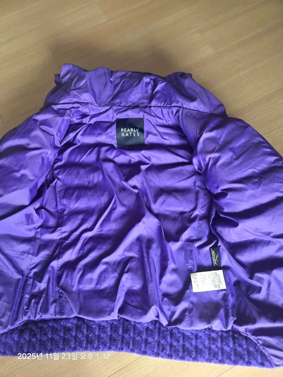 パーリーゲイツ パープル ダウン アウター - メルカリ