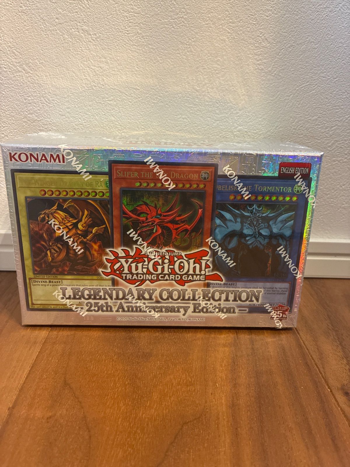 遊戯王 英語版 Legendary collection 新品 未使用 新品シュリンク付き】EU 英語版 遊戯王 Legendary Collection 25th