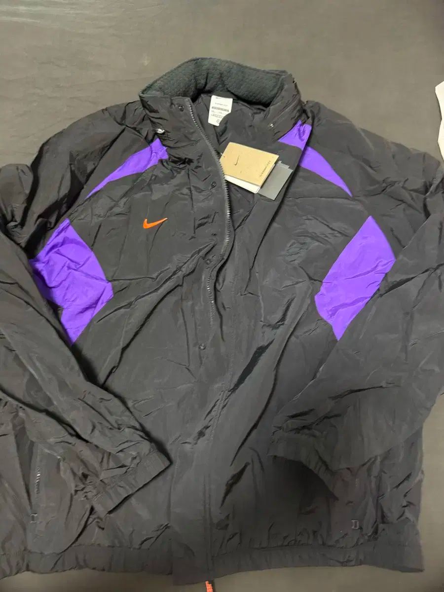 正規品新品 NIKE ナイキ カルチャー サーマフィット フットボール ジャケット ブラック パープル XXL ジョーダン スコット