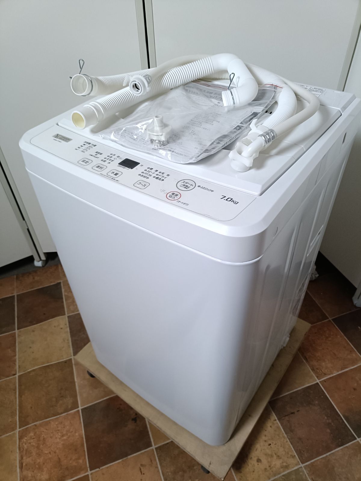ヤマダ電機 全自動洗濯機 YWM-T70H1 7.0kg 2023年製 ヤマダセレクト 洗濯機 YWM-T70H1 7kg 2023年 家電 Ap009 - メルカリ