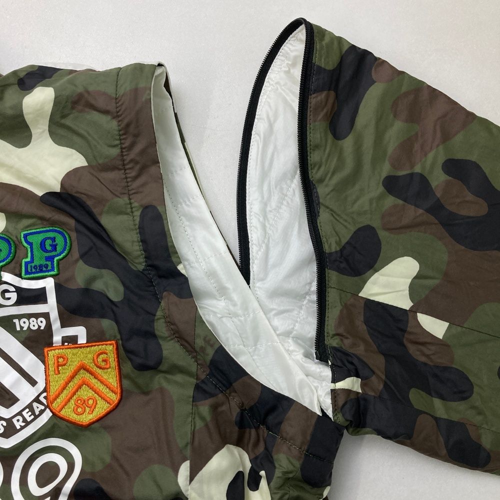 サイズ：0 PEARLY GATES パーリーゲイツ 2WAY リバーシブル中綿