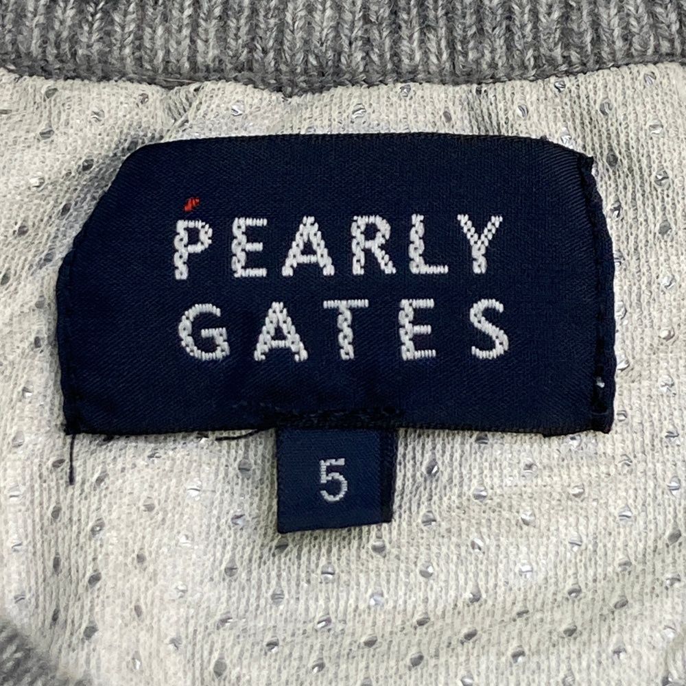 サイズ：5 PEARLY 注文 GATES パーリーゲイツ カシミヤ ニットセーター