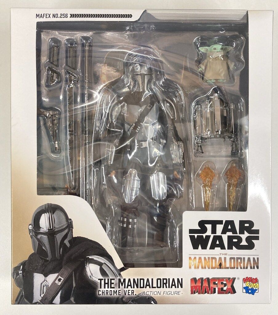 メディコム トイ MAFEX MANDALORIAN CHROME VER 256 - メルカリ