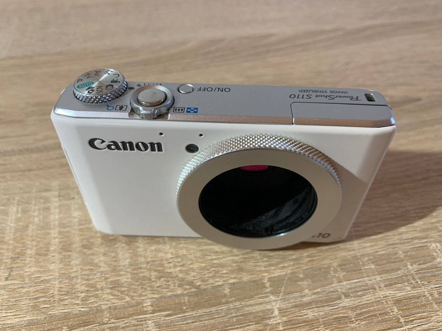 6746 Canon PowerShot S110 ホワイト デジカメ - メルカリ
